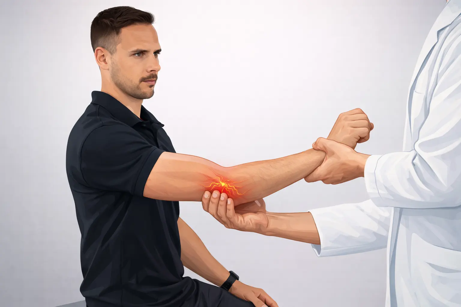 Reverse Mill's Test Orthopedic Special Test